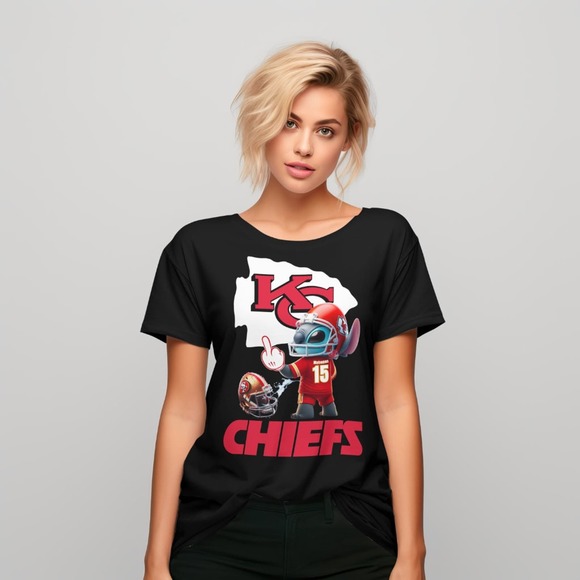 Kansas City Chiefs Tshirt - Patrick Mahomes - KC - Stitch - Superbowl tshirt - Picture 4 of 10